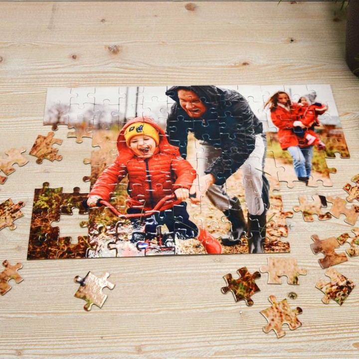 Foto en puzzle