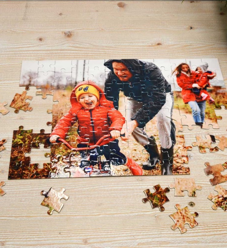 Foto en puzzle